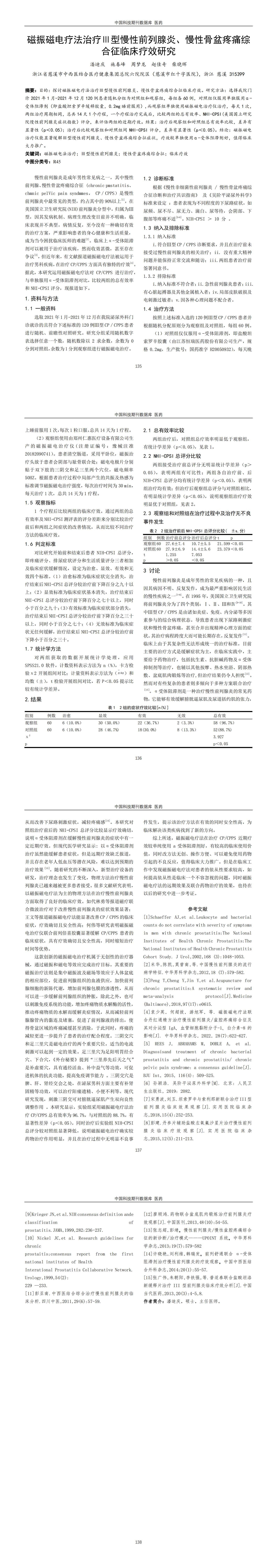10、磁振磁電療法治療Ⅲ型慢性前列腺炎、慢性骨盆疼痛綜合征臨床療效研究_00.jpg